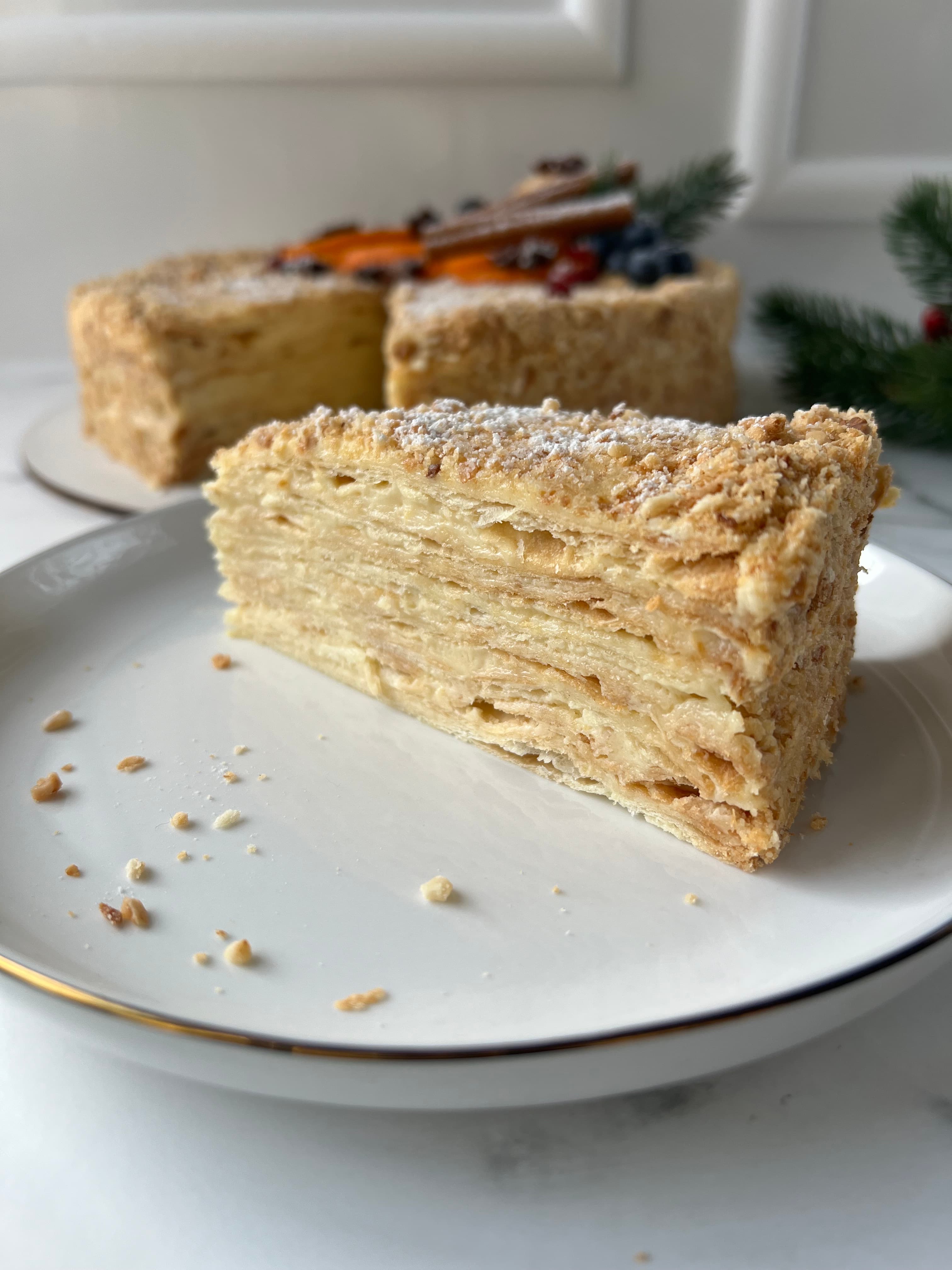 Napoleon-Torte( klassische)